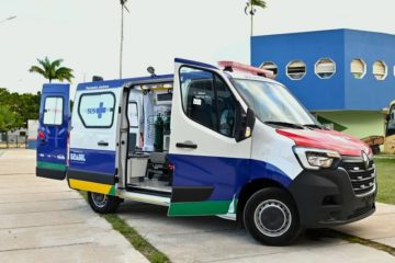 São João da Barra recebe nova ambulância do Governo Federal para atendimentos de urgência