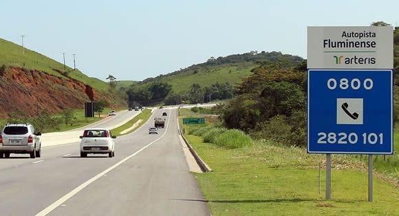 Arteris Fluminense vence leilão da BR-101 e pedágio deve subir nos próximos meses