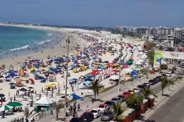 Calor segue no RJ com pancadas de chuva no fim do dia