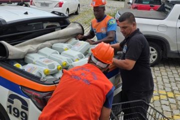 Força-tarefa trabalha para minimizar danos das chuvas em Cabo Frio