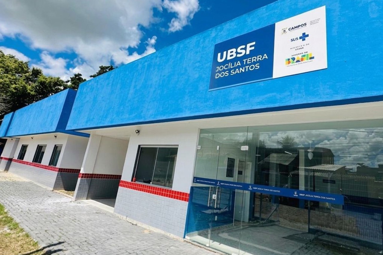 Campos inaugura UBSF no Aeroporto após anos de espera