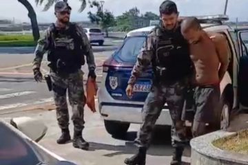 Homem é preso após invadir casa e agredir ex-companheira em Macaé