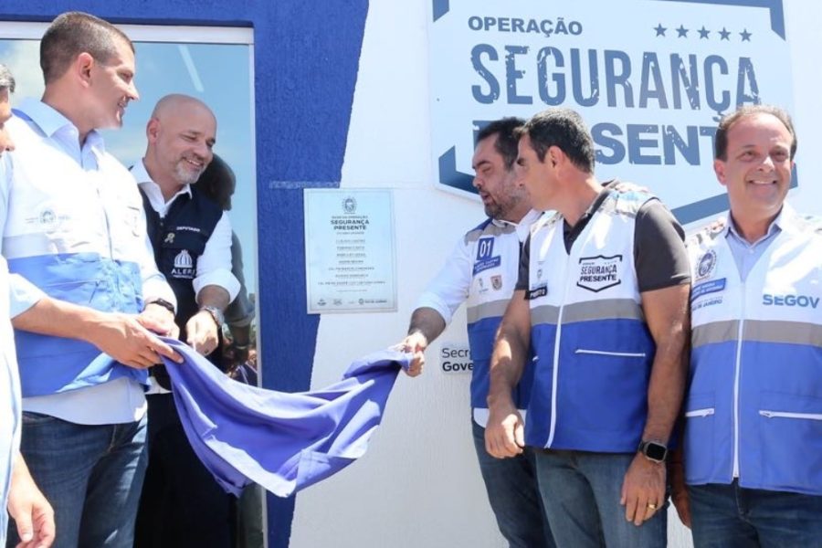 Iguaba Grande ganha base do Segurança Presente com presença de Cláudio Castro