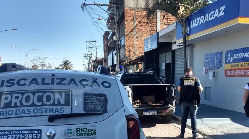 Procon coíbe preços abusivos de gás e água em Rio das Ostras