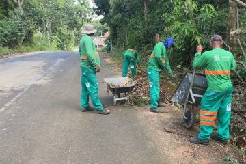 Estradas rurais recebem melhorias e facilitam escoamento agrícola no Sul do ES