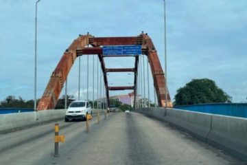 Ponte General Dutra em Campos é interditada para reparo emergencial