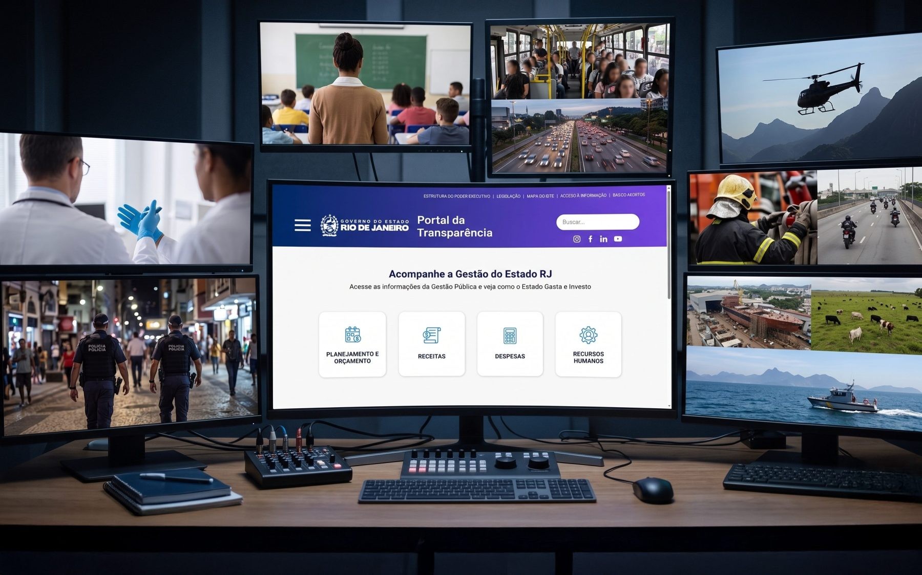 Ilustração/ Inteligência Artificial