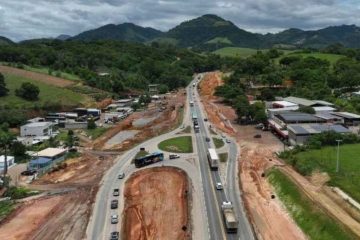 Acesso de Piúma à BR-101 será alterado para avanço das obras de duplicação