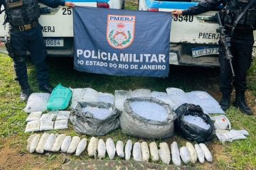 Mais de 11 quilos de drogas são apreendidos em área de mata de Cabo Frio