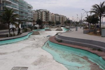 Praça das Águas começa a ser revitalizada e ganhará fontes interativas em Cabo Frio