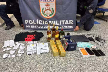 Quadrilha suspeita de aplicar golpe com cartões é presa em Cabo Frio