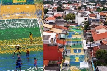 Rua decorada na Lapa em Campos dos Goytacazes viraliza nas redes sociais