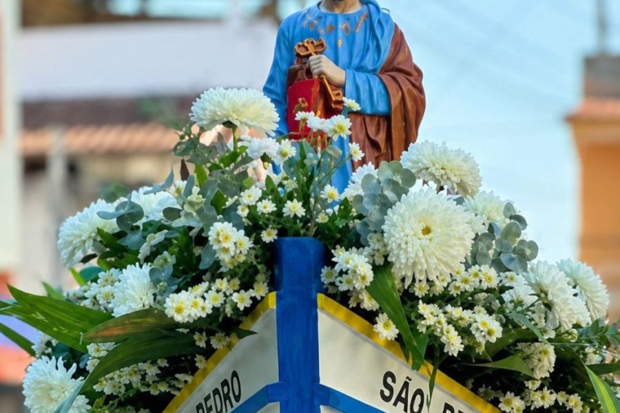 São Pedro une a fé e a história de Piúma e Cachoeiro de Itapemirim