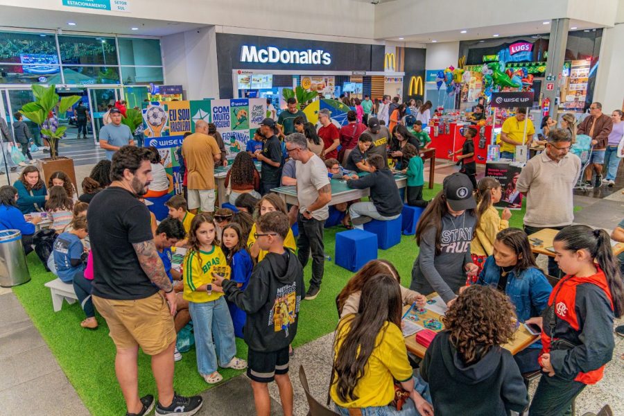 Shopping Plaza Macaé entra no clima da Copa com transmissão dos jogos
