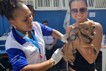 Vacinação antirrábica itinerante segue em bairros de Macaé para cães e gatos