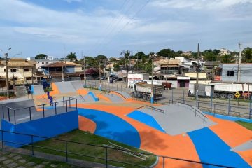 Rio das Ostras conclui revitalização da Praça do Skate